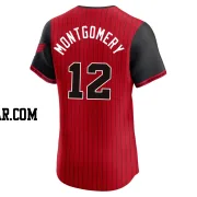 Colson Montgomery Men's Chicago White Sox Red/Black Elite 2025 City Connect Jersey