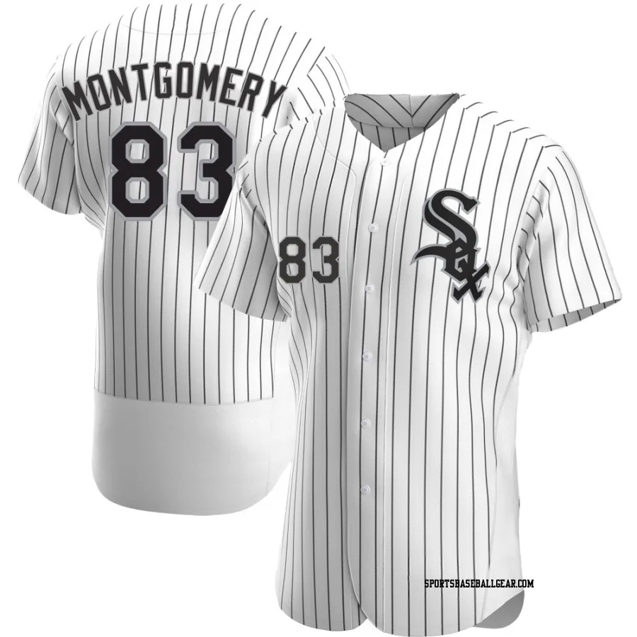 Colson Montgomery Men's Chicago White Sox White Authentic Home Jersey