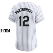 Colson Montgomery Men's Chicago White Sox White Elite Home Jersey
