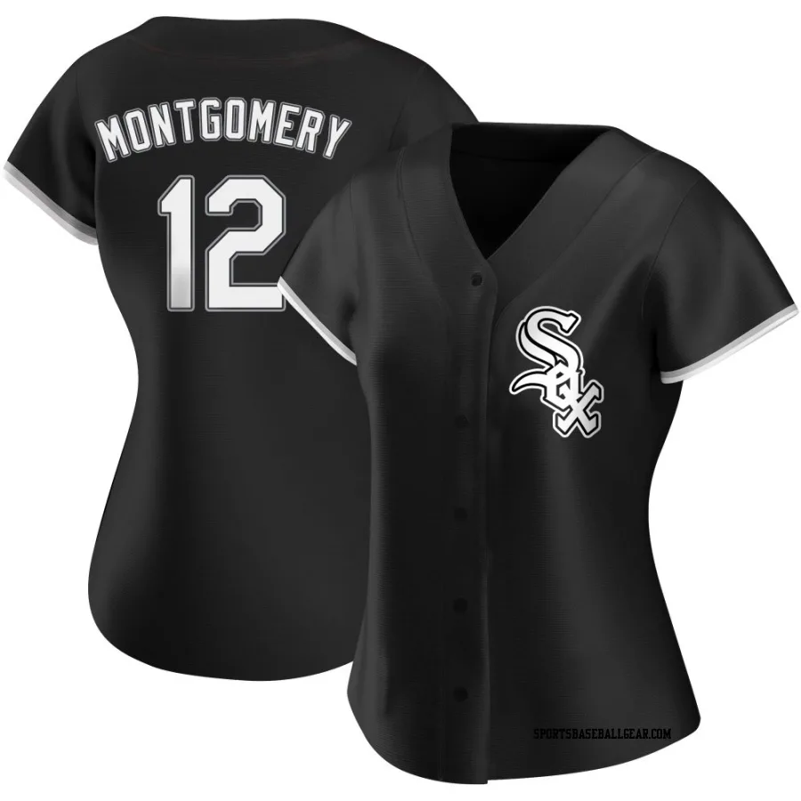 Colson Montgomery Women's Chicago White Sox Black Authentic Alternate Jersey