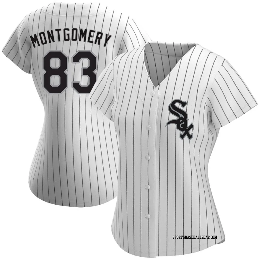 Colson Montgomery Women's Chicago White Sox White Authentic Home Jersey