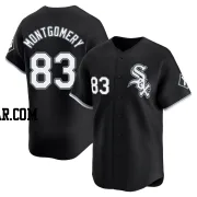 Colson Montgomery Youth Chicago White Sox Black Limited Alternate Jersey