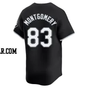 Colson Montgomery Youth Chicago White Sox Black Limited Alternate Jersey