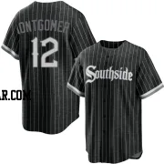 Colson Montgomery Youth Chicago White Sox Black Replica 2021 City Connect Jersey