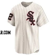 Colson Montgomery Youth Chicago White Sox Cream Limited Throwback Cooperstown Jersey