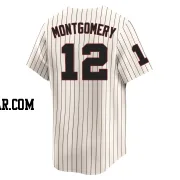 Colson Montgomery Youth Chicago White Sox Cream Limited Throwback Cooperstown Jersey