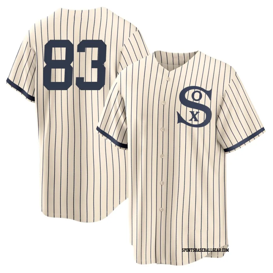 Colson Montgomery Youth Chicago White Sox Cream Replica 2021 Field of Dreams Jersey