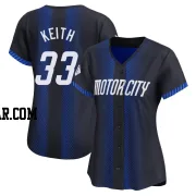 Colt Keith Women's Detroit Tigers Blue Limited 2024 City Connect Jersey