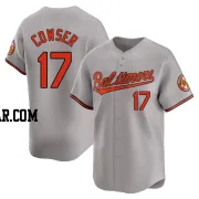 Colton Cowser Youth Baltimore Orioles Gray Limited Road Jersey