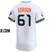 Colton Gordon Men's Houston Astros White Elite 2025 City Connect Jersey
