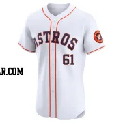 Colton Gordon Men's Houston Astros White Elite Home Jersey