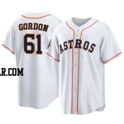 Colton Gordon Men's Houston Astros White Replica 2022 World Series Home Jersey