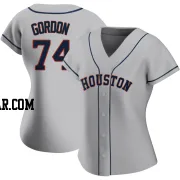 Colton Gordon Women's Houston Astros Gray Authentic Road 2020 Jersey