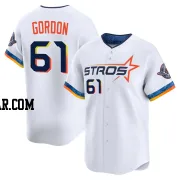 Colton Gordon Youth Houston Astros White Limited 2025 City Connect Jersey