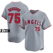 Connor Brogdon Youth Los Angeles Angels Gray Limited Away Jersey