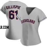 Connor Gillispie Women's Cleveland Guardians Gray Replica Road Jersey