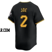 Connor Joe Men's Pittsburgh Pirates Black Limited Alternate Jersey