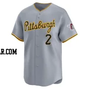 Connor Joe Men's Pittsburgh Pirates Gray Limited Away Jersey