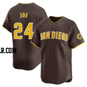 Connor Joe Men's San Diego Padres Brown Limited Away Jersey