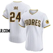 Connor Joe Men's San Diego Padres White Elite Home Jersey