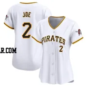 Connor Joe Women's Pittsburgh Pirates White Limited Home Jersey