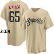 Connor Kaiser Men's Arizona Diamondbacks Gold Replica 2021 City Connect Cool Base Jersey