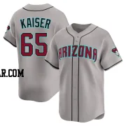 Connor Kaiser Men's Arizona Diamondbacks Gray Limited Alternate Jersey