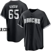 Connor Kaiser Youth Arizona Diamondbacks Black/White Replica Jersey