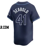 Connor Seabold Men's Tampa Bay Rays Navy Limited Away Jersey