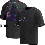 Connor Thomas Youth St. Louis Cardinals Black Holographic Replica Alternate Jersey