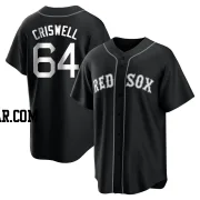 Cooper Criswell Men's Boston Red Sox Black/White Replica Jersey