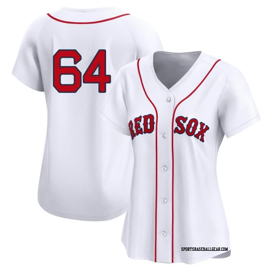 Cooper Criswell Women's Boston Red Sox White Limited 2nd Home Jersey