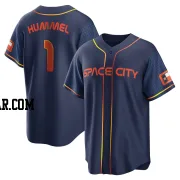 Cooper Hummel Men's Houston Astros Navy Replica 2022 City Connect Jersey