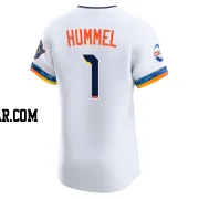 Cooper Hummel Men's Houston Astros White Elite 2025 City Connect Jersey