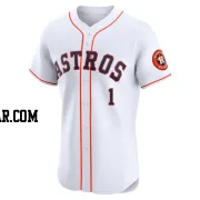 Cooper Hummel Men's Houston Astros White Elite Home Jersey