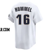 Cooper Hummel Men's Houston Astros White Limited Throwback Cooperstown Collection Jersey