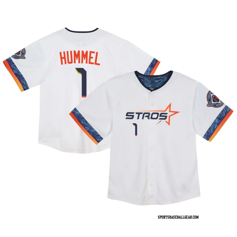 Cooper Hummel Toddler Houston Astros White Limited 2025 City Connect Jersey