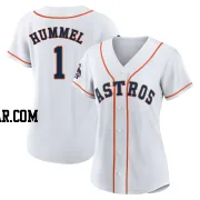 Cooper Hummel Women's Houston Astros White Authentic 2022 World Series Champions Home Jersey