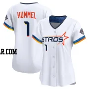 Cooper Hummel Women's Houston Astros White Limited 2025 City Connect Jersey