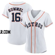 Cooper Hummel Women's Houston Astros White Replica 2022 World Series Champions Home Jersey