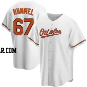Cooper Hummel Youth Baltimore Orioles White Replica Home Jersey