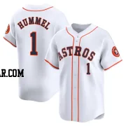 Cooper Hummel Youth Houston Astros White Limited Home Jersey