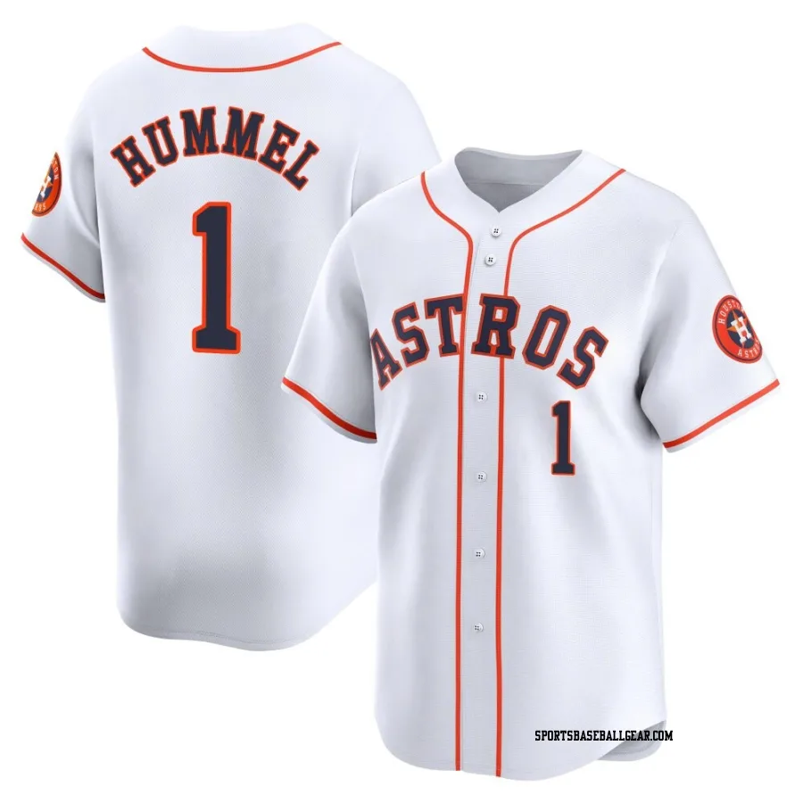 Cooper Hummel Youth Houston Astros White Limited Home Jersey