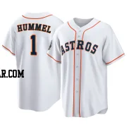 Cooper Hummel Youth Houston Astros White Replica 2022 World Series Home Jersey