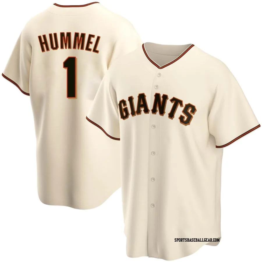 Cooper Hummel Youth San Francisco Giants Cream Replica Home Jersey