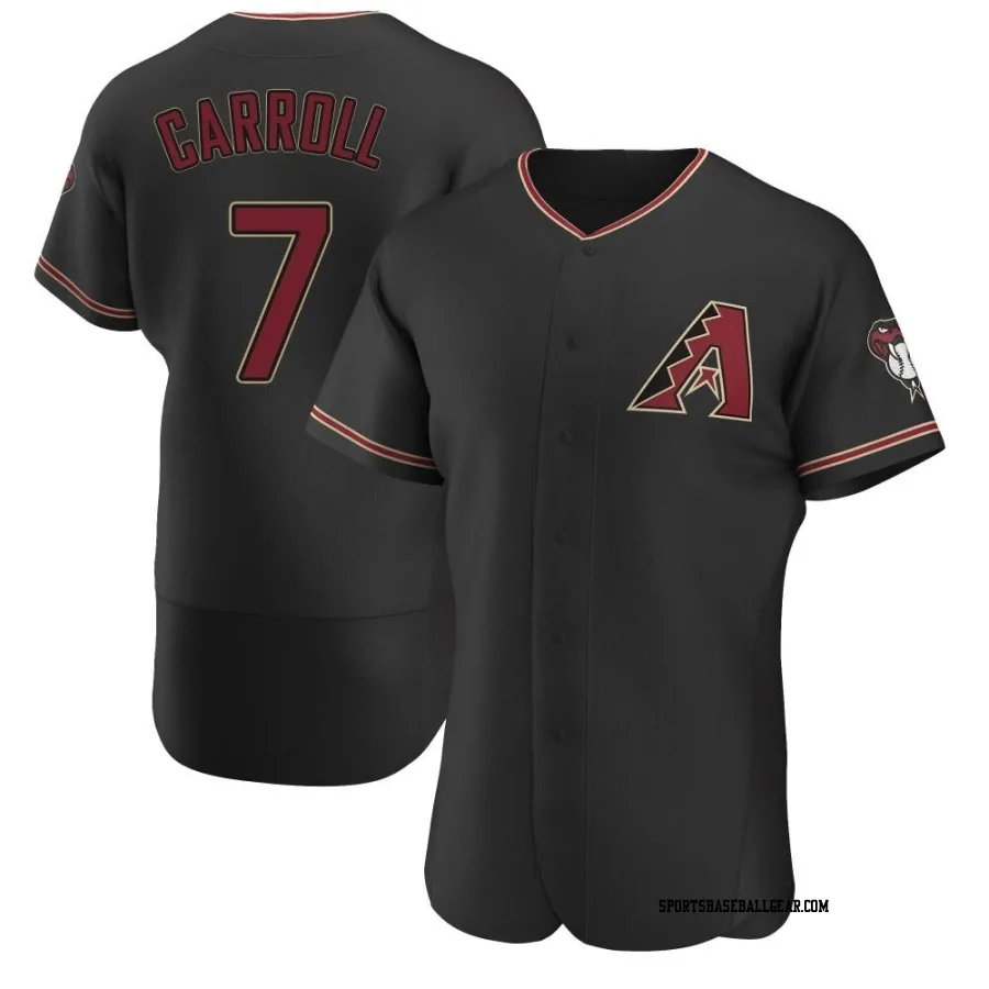 Corbin Carroll Men's Arizona Diamondbacks Black Authentic Alternate Jersey