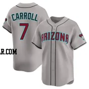 Corbin Carroll Men's Arizona Diamondbacks Gray Limited Alternate Jersey