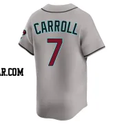 Corbin Carroll Men's Arizona Diamondbacks Gray Limited Alternate Jersey