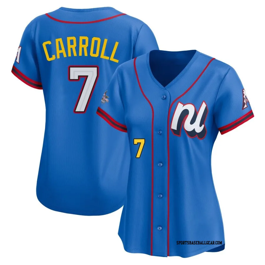 Corbin Carroll Women's Arizona Diamondbacks Blue Limited National League 2025 All-Star Edition Jersey