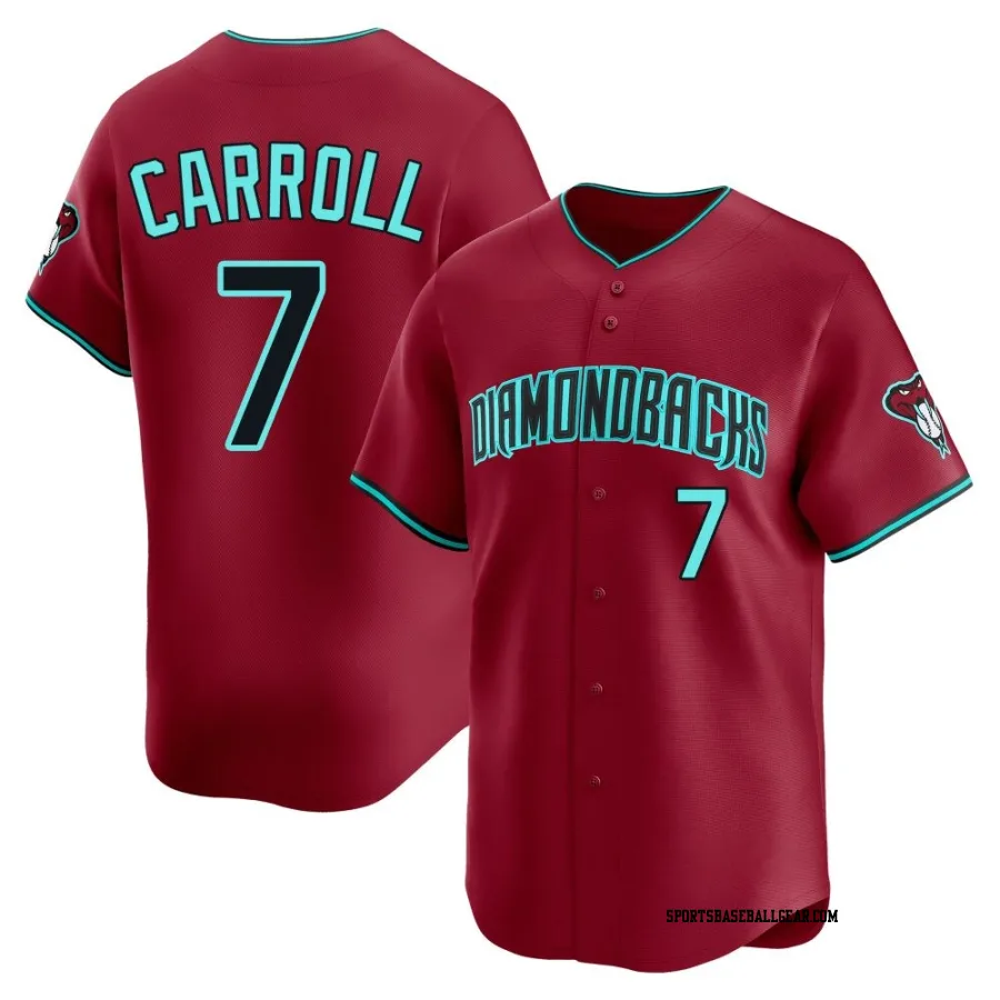 Corbin Carroll Youth Arizona Diamondbacks Red Limited Alternate Jersey